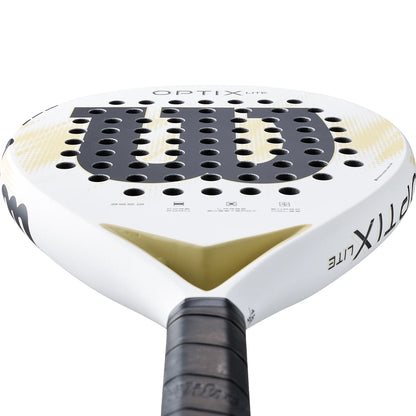 Padelracket Wilson Optix V2 Lite White