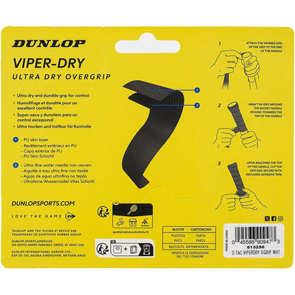 Dunlop Viper-Dry Overgrips X3