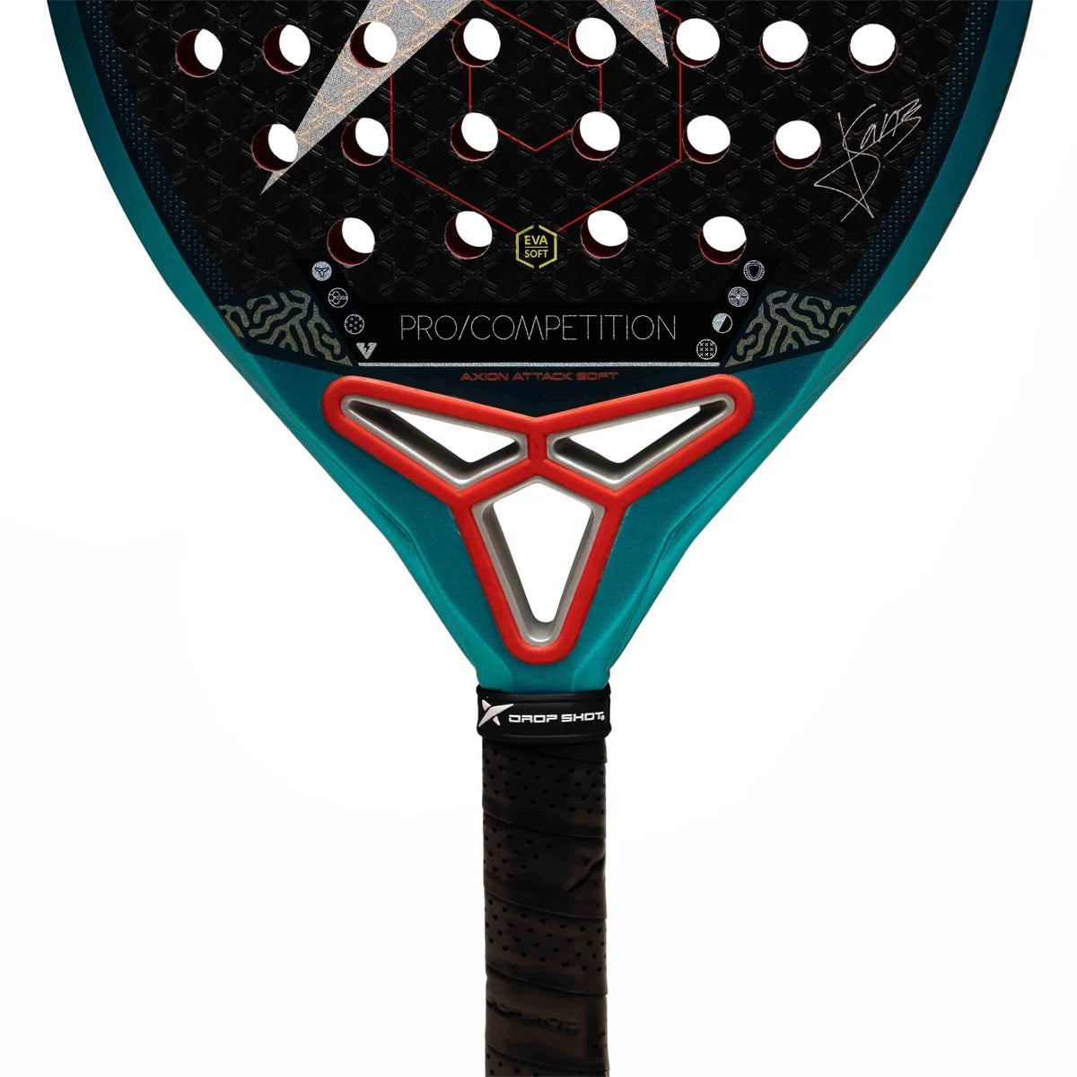 Padel Racket Test Drop Shot Axion Attack Soft