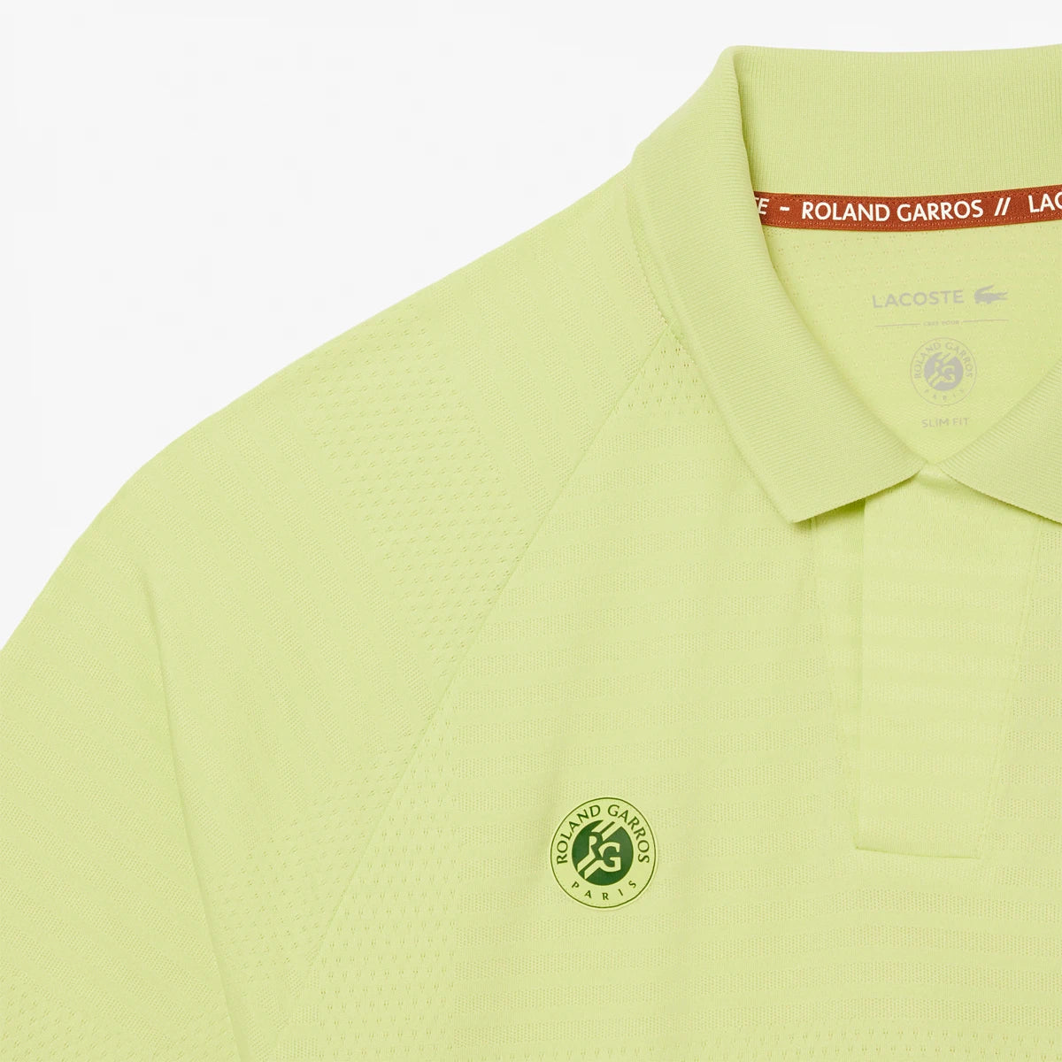 Polo Lacoste Speler On Court Grafisch