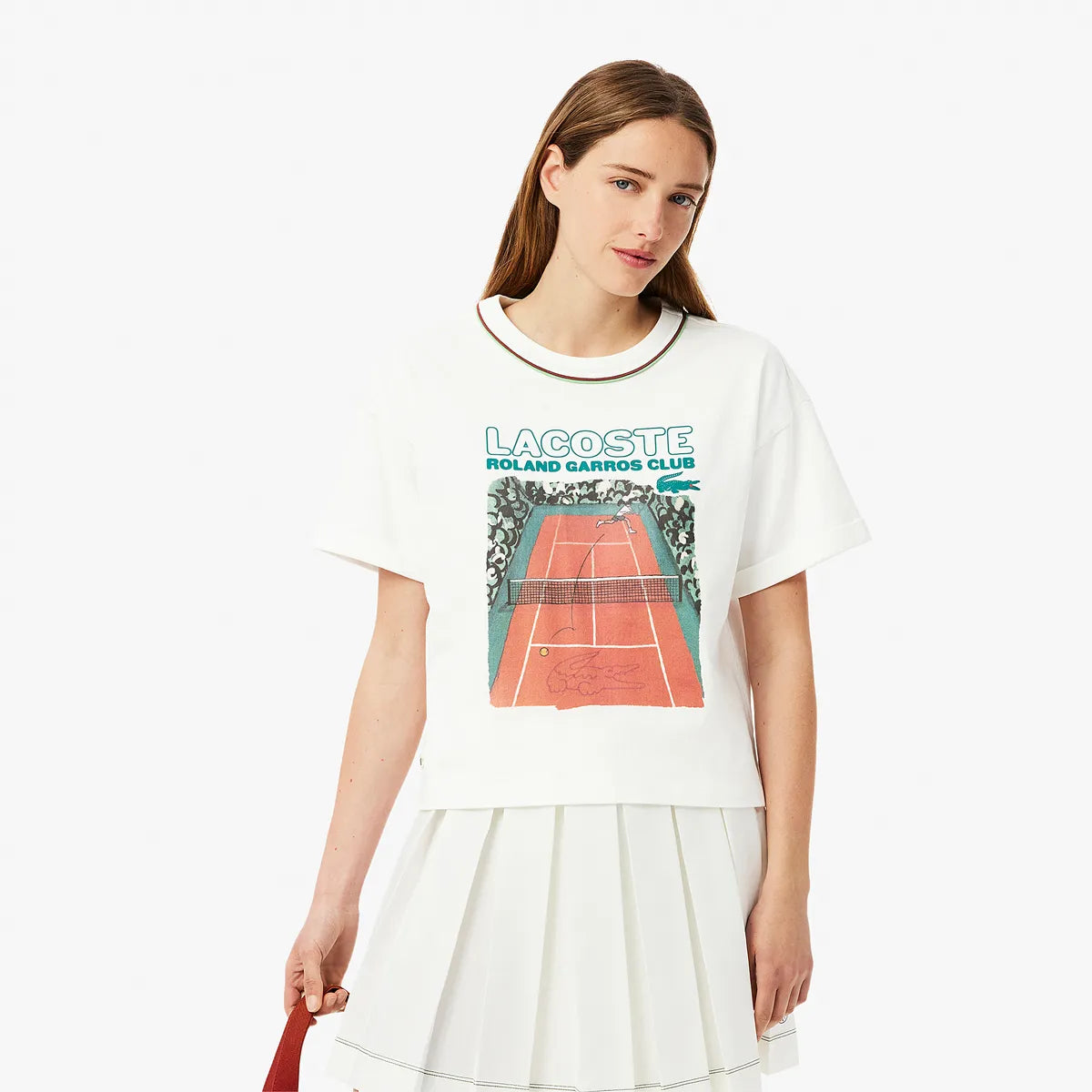 Lacoste Women's Roland-Garros Club T-Shirt