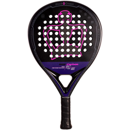 Padelracket Black Crown Win Carbon