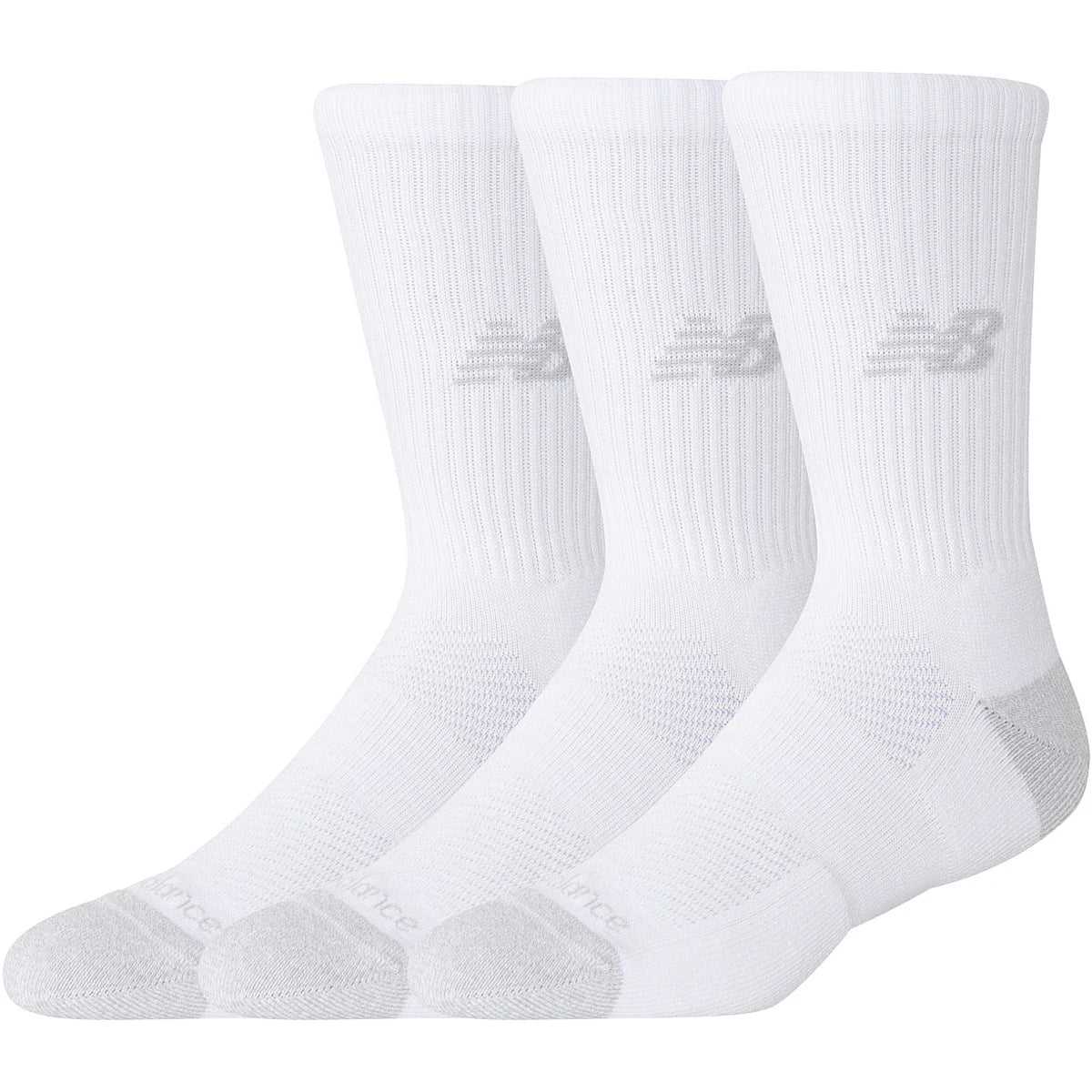 3 Pairs of New Balance Active Crew Socks (Mid)